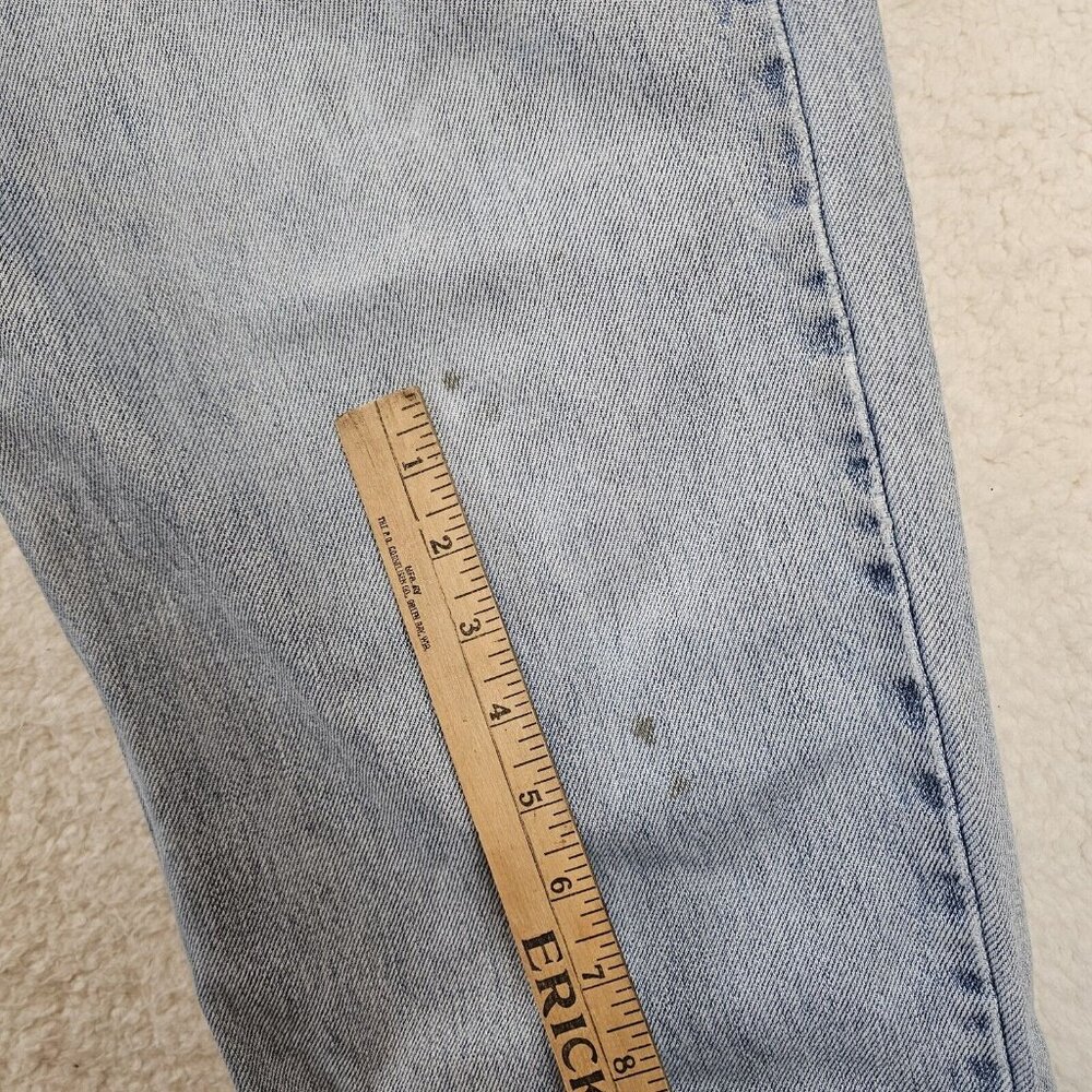 Levi's 550 Mens Jeans 38x34 Light Wash Relaxed Fit Straight Leg Y2K 100% Cotton - Picture 16 of 16